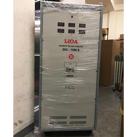 ỔN ÁP LIOA 150KVA 3 PHA 150KW SH3-150K II DẢI 260V-430V ĐỜI MỚI 2021