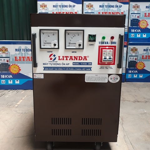 Ổn áp Standa 15kva chính hãng Đổi Tên Litanda 15KVA Dây Đồng 100%