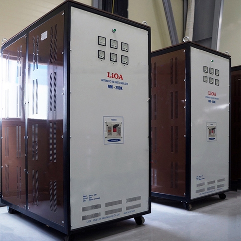 ỔN ÁP LIOA 250KVA 3 PHA 250KW NM-250K II NEW 2021 GIÁ BAO NHIÊU TIỀN?