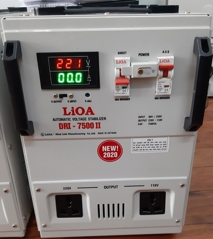 Ổn Áp Lioa 7 Ký Rưỡi Dải 90V~250V Dây Đồng 100% Mới 2023