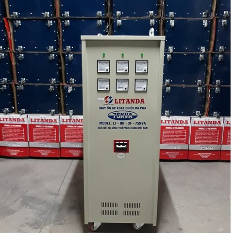 Ổn áp Standa 75kva 3 pha dải 260-430v