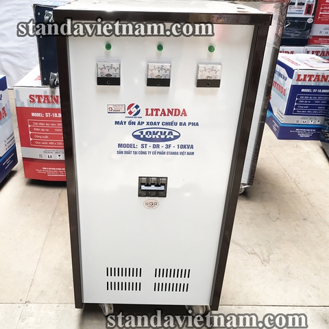 Ổn Áp Litanda 10KVA 3 Pha Dải 260V-430V Điện Ra 380V/220V/200V Giá Tốt