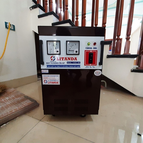 Em Kiên Mua Ổn Áp Litanda 15KVA-DRI Dải 50V Giao Về KĐT Như Quỳnh, Văn Lâm, Hưng Yên.