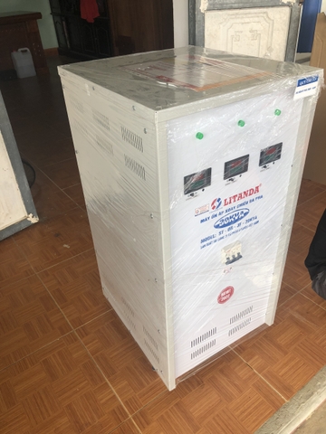 Ổn Áp Litanda 30KVA 3 Pha Dải 260V Dây Đồng Nguyên Chất 100% NEW