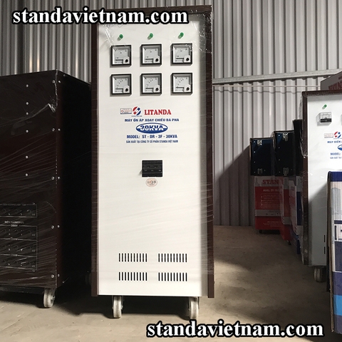 Vì Sao Nên Dùng Ổn Áp Litanda 30KVA 3 Pha Đời Mới NEW 2020 Dây Đồng