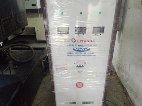 Ổn Áp Litanda 45KVA 3 Pha Dải 260V~430V Bảo Hành 4 Năm, 100% Dây Đồng