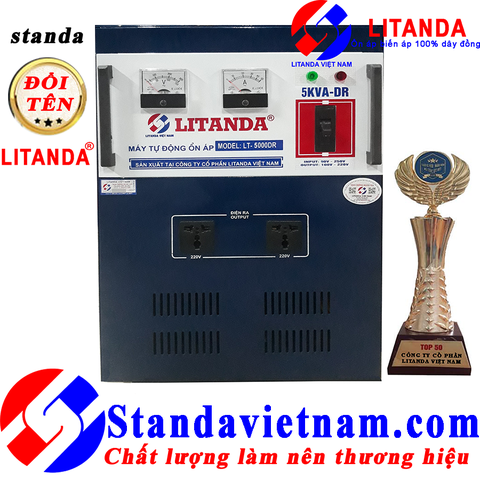 [2020] Ổn Áp Litanda 5KVA Dải 90V Thế Hệ Mới 100% Dây Đồng Giá Tại Kho