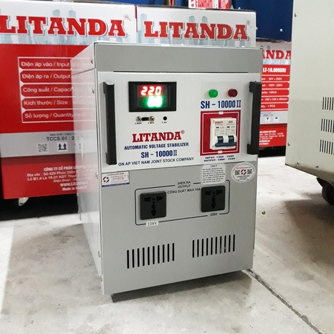 Ổn Áp Litanda Chính Hãng Dùng Cho Điều Hòa 12000BTU