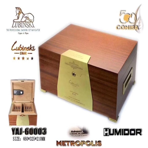 Hộp bảo quản cigar Lubinski YAJ-60003