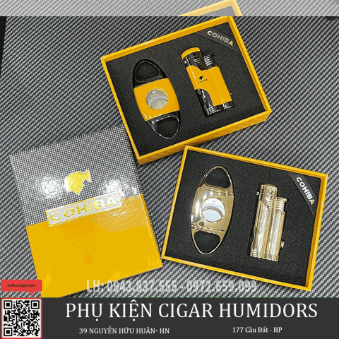 Set phụ kiện cigar 2 món Cohiba T14