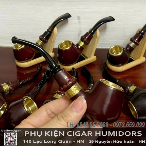 Tẩu Cong Nhiều Size Cigar Cao Cấp - Thiết Kế Đẳng Cấp