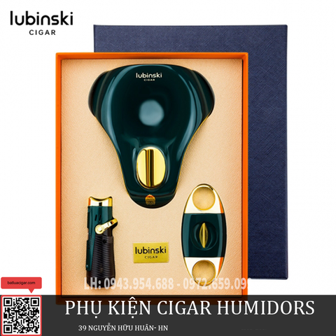 Set phụ kiện xì gà 3 món Lubinski YJA 80021