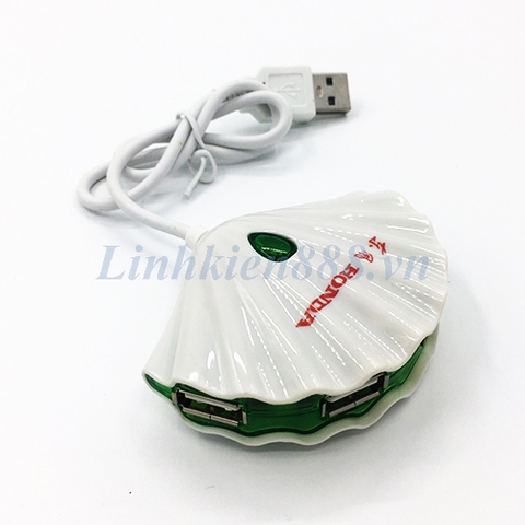 USB Hub 4 Cổng hình con sò
