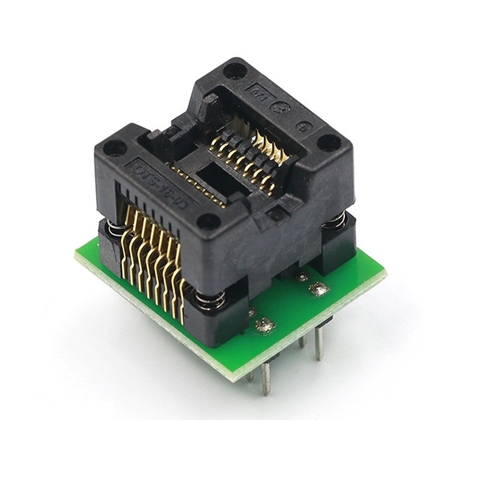 Adapter cho IC loại SOP16 sang DIP16 OTS-28-1.27-04