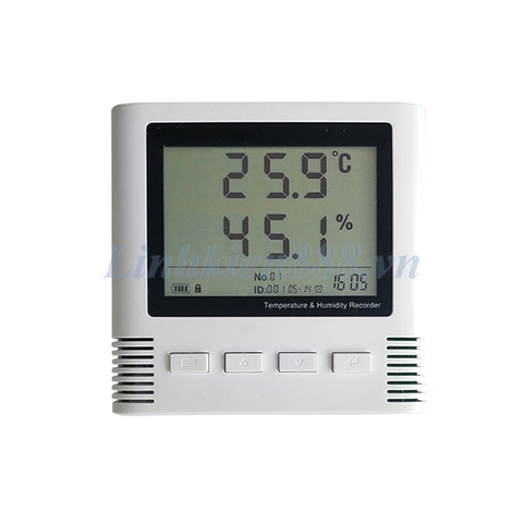 Đồng hồ đo nhiệt độ độ ẩm ghi số liệu theo chuẩn phòng thí nghiệm GSP