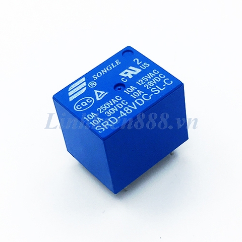 Relay SRD-48VDC 5 Chân 10A