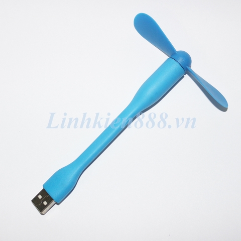 Quạt USB màu xanh da trời