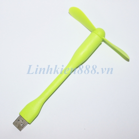 Quạt USB màu xanh lá cây