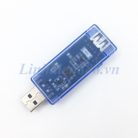Đồng hồ đo dòng điện, điện áp, công suất qua cổng USB đầu vào DC 4-30V, 0-5A