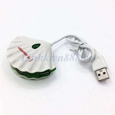 USB Hub 4 Cổng hình con sò