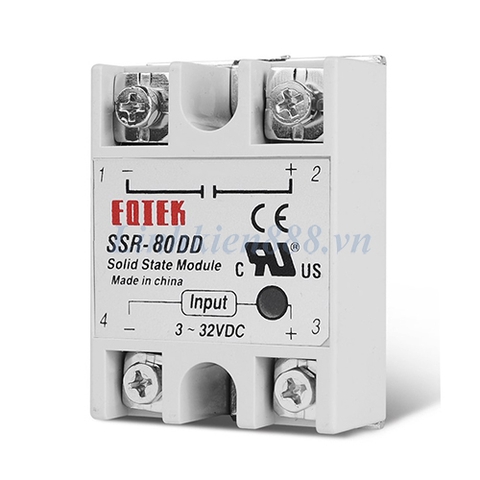 Relay bán dẫn SSR-80DD dòng 80A DC 5-200V