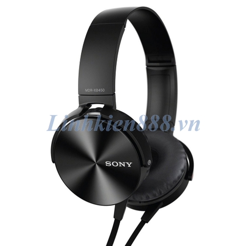 Tai nghe trùm tai Sony MDR-XB450 cao cấp màu đen