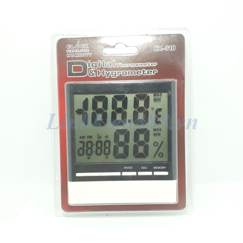 Thiết bị đo nhiệt độ độ ẩm CX-318
