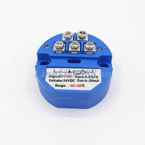 Module chuyển đổi PT100 sang 4-20mA -50 - 100 độ