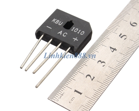 Diode cầu 10A 1000V  KBU1010