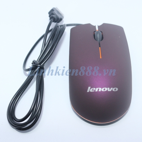 Chuột quang USB Lenovo M20 màu tím