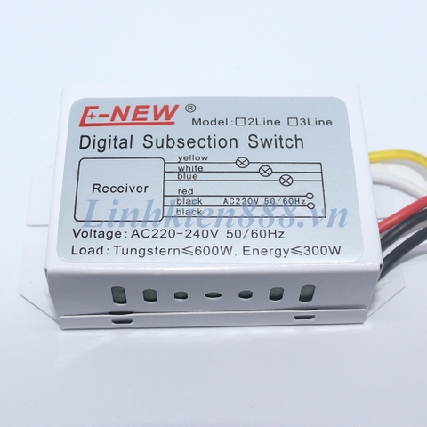 Module công tắc chấp hành RF 315Mhz 2 kênh 220V 500W