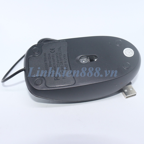 Chuột quang USB Logitech M100R màu đen