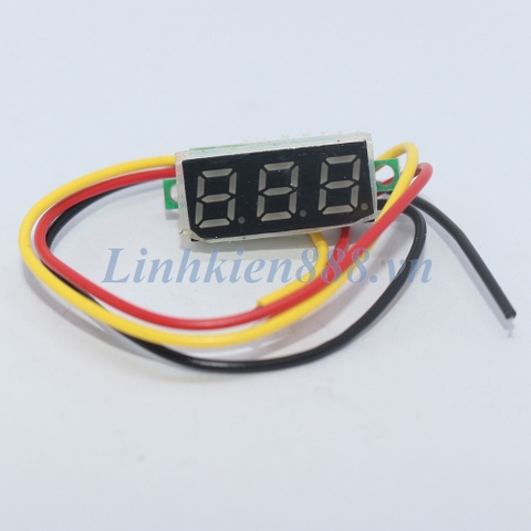 Module đo điện áp DC 0V-100V LED màu xanh lá cây 0.28 inch