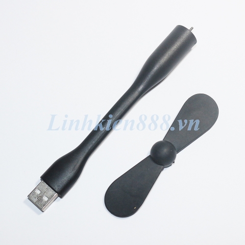 Quạt USB màu đen