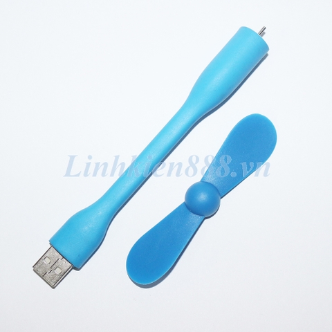 Quạt USB màu xanh da trời