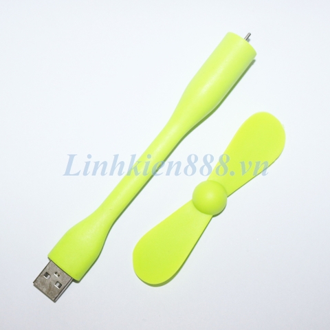 Quạt USB màu xanh lá cây