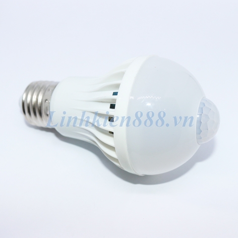 Đèn LED thông minh 5W màu sáng ấm có cảm biến chuyển động