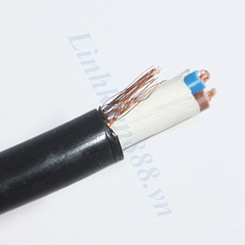 Cáp tín hiệu 2 sợi đồng 1.5 có bọc mát chống nhiễu dùng cho tín hiệu RS485