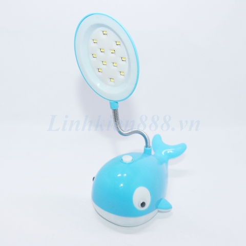 Đèn bàn LED sạc kiểu cá heo