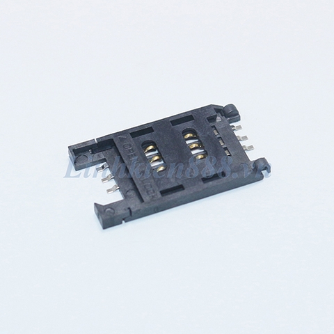 Socket sim 6P nắp lật