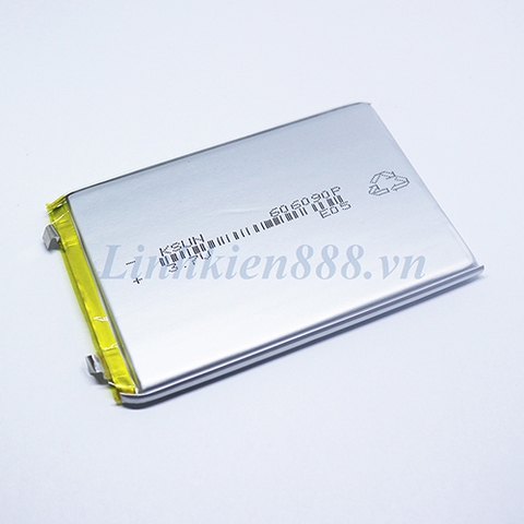 Pin Li-Polymer 3.7V 606090 3000mAh