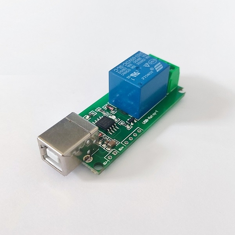 Relay 1 Kênh 5V Kết Nối Máy Tính Qua Cổng USB Kiểu B