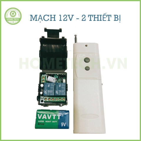 Mạch điều khiển 12v 2 lệnh