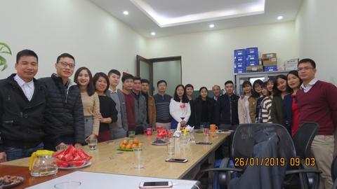 Công ty TNHH Thiết bị và công nghệ Châu Giang tổng kết năm 2018