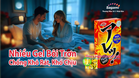 Bao Cao Su Sagami Dotty G Mint Are Are Gân Gai nhỏ