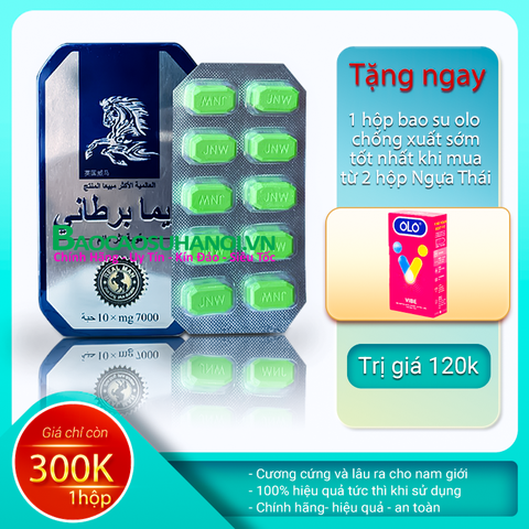 THUỐC CƯỜNG DƯƠNG CON NGỰA CHÍNH HÃNG