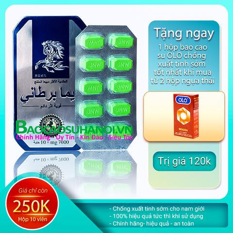 THUỐC CƯỜNG DƯƠNG CON NGỰA CHÍNH HÃNG