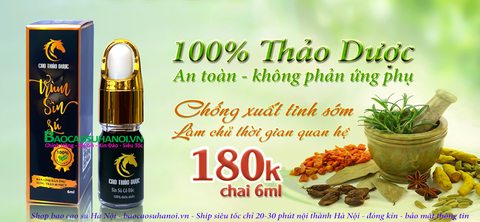 Cao Thảo Dược Trùm Sìn Sú Dạng Nước Bôi Dung Tích 6ml