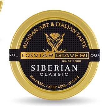 Trứng Cá Tầm Caviar Giaveri Siberian Classic