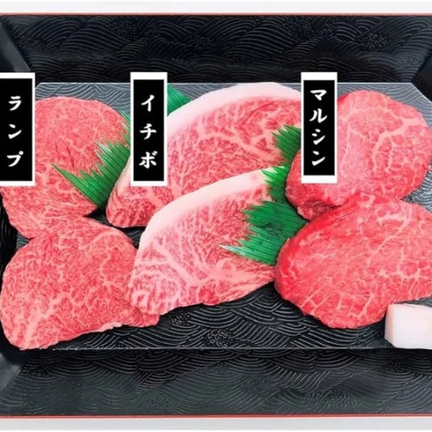 Thịt bò kobe, bò Wagyu Mb12+ Nhật hộp gỗ 6* - Japanese Kobe beef